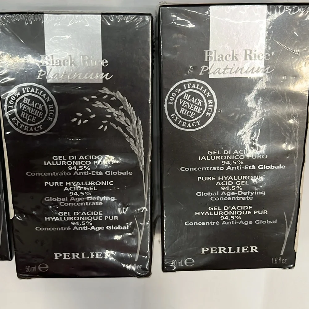 NEW Perlier Black Rice Hyaluronic Acid Bundle